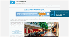 Desktop Screenshot of dusseldorf-airport.net