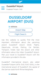 Mobile Screenshot of dusseldorf-airport.net